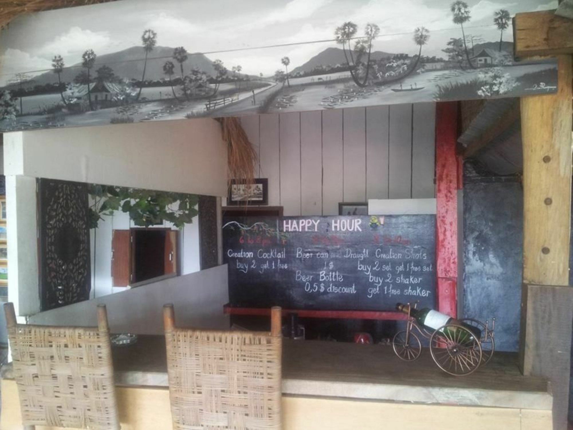 Kepmandou Lounge-Bar Bed & Breakfast Exterior foto